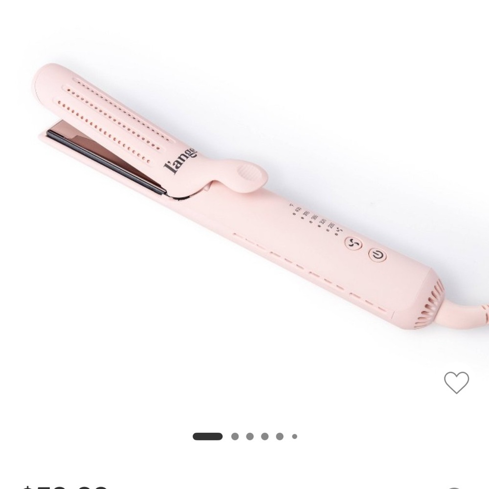 L'ange Pink Hair Straightener gently used